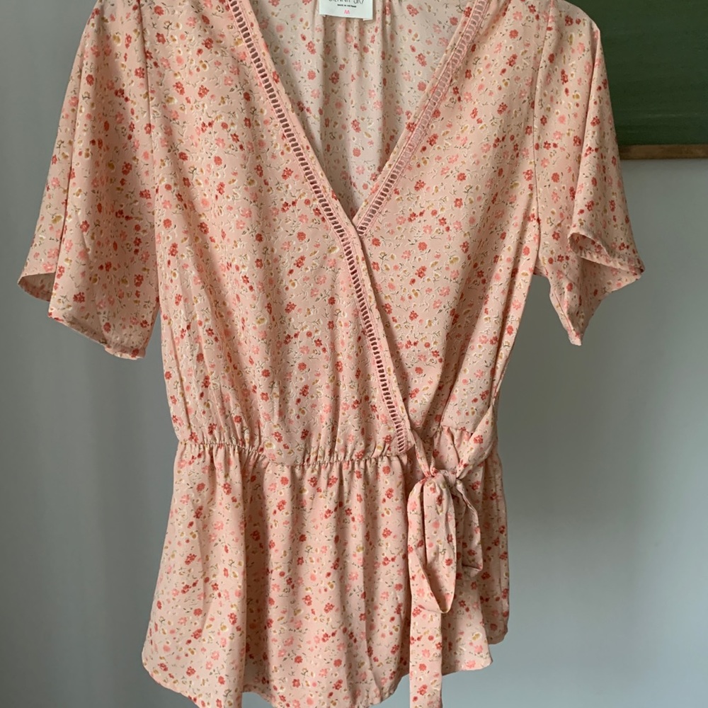 Sienna Sky Wrap Top